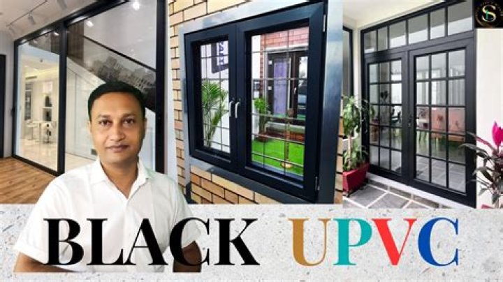 Do uPVC windows come in black