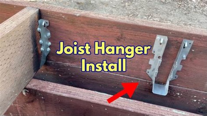 Do you have to use joist hangers on deck