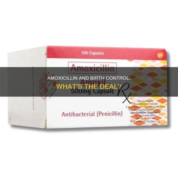 Does amoxicillin affect birth control