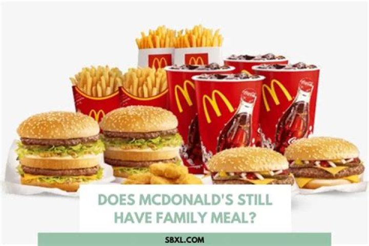 Does McDonalds have family packs