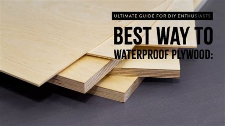 Does paint waterproof plywood
