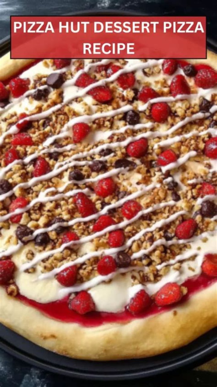 Does Pizza Hut have dessert pizza