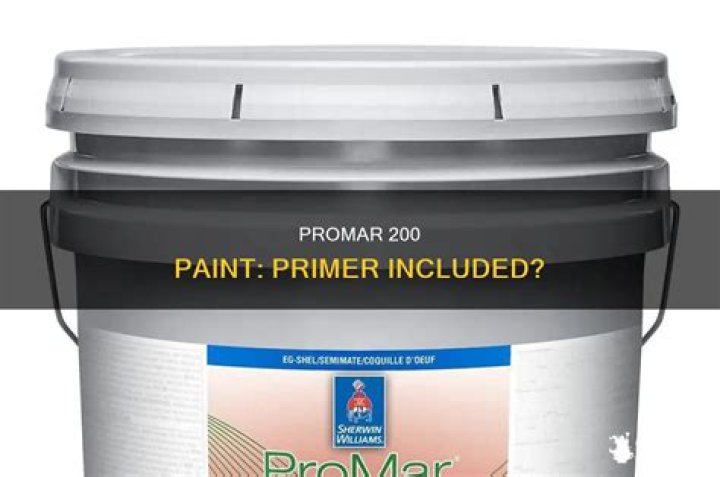 Does ProMar 200 have primer in it