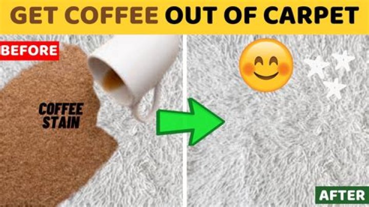 Does vinegar remove coffee stains