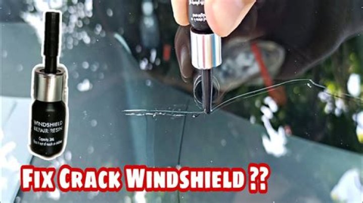 Does windshield repair resin work