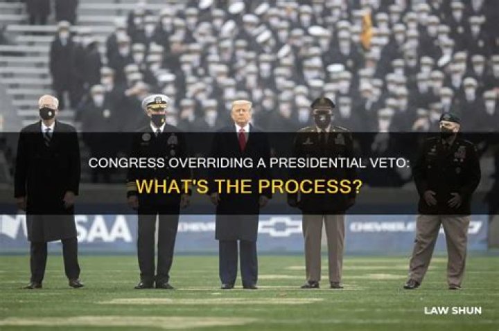 How can Congress override a presidential veto of a bill