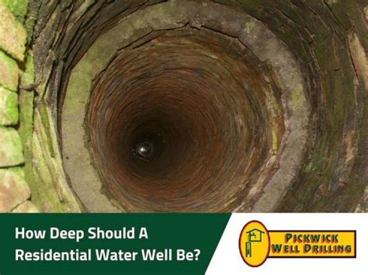 How deep should a shallow well be