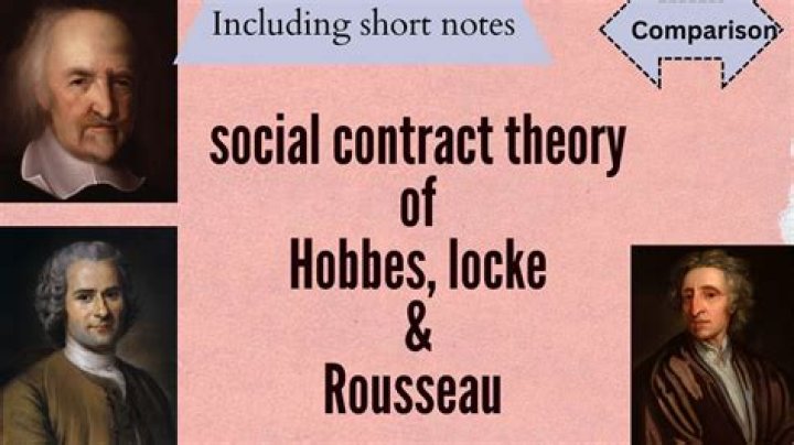 How did Locke and Rousseau differ