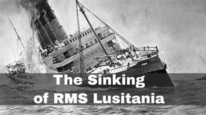 How did the Lusitania really sink