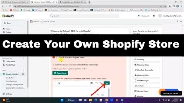 How do I change my Shopify layout