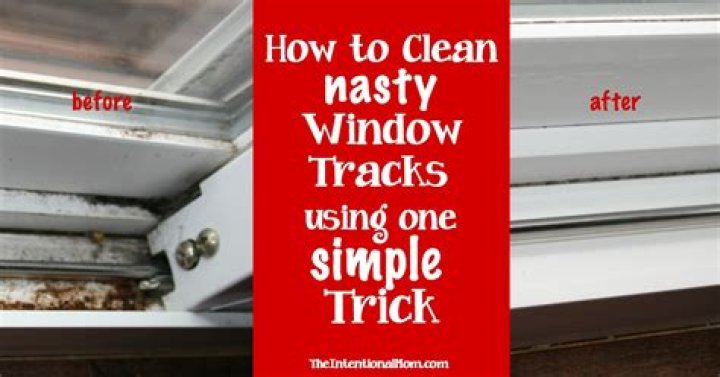 How do I clean nasty window seals