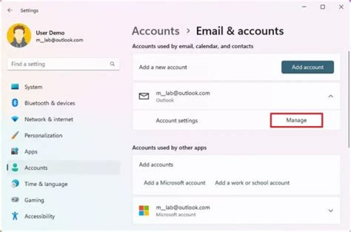 How do I close all email accounts