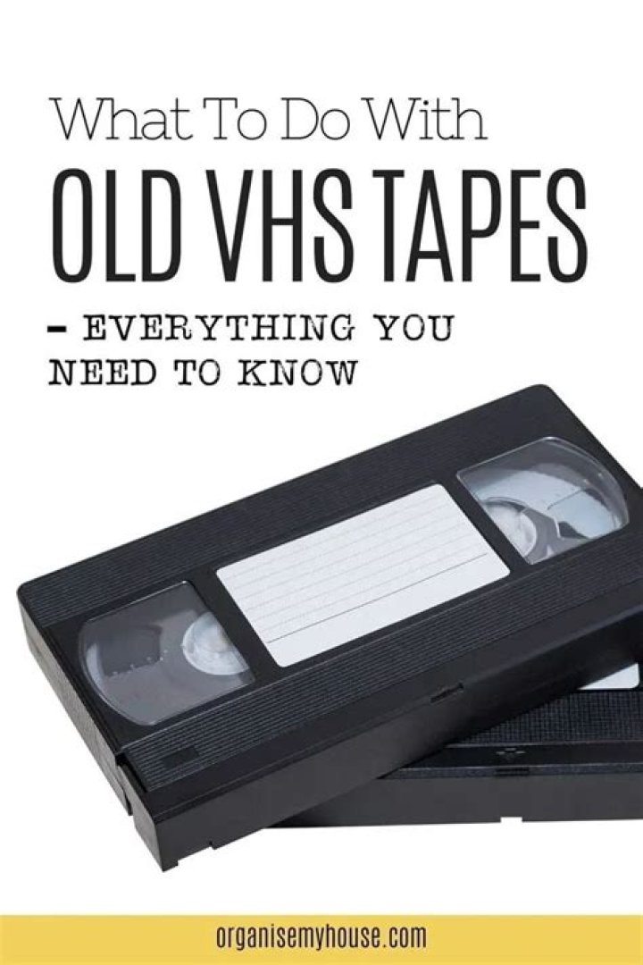 How do I dispose of VHS tapes