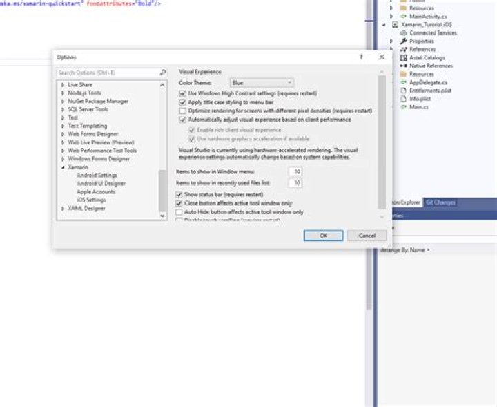 How do I enable Xamarin previewer