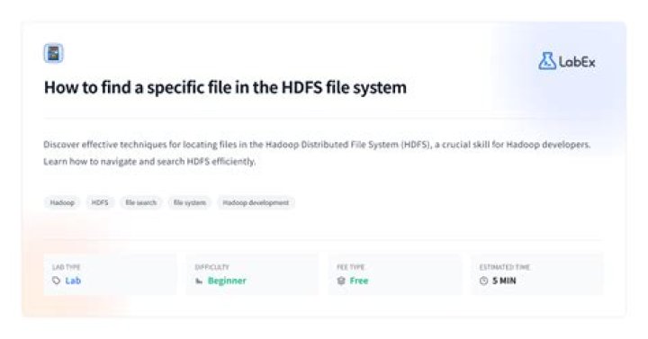 How do I find small files in HDFS