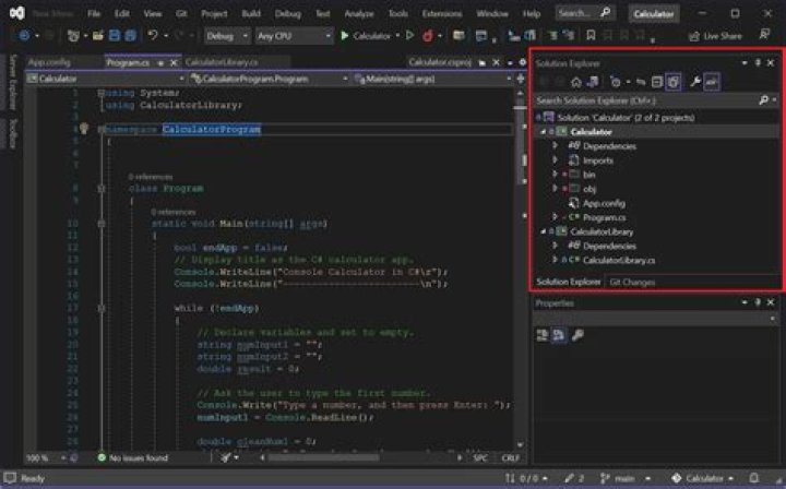How do I map a solution in Visual Studio