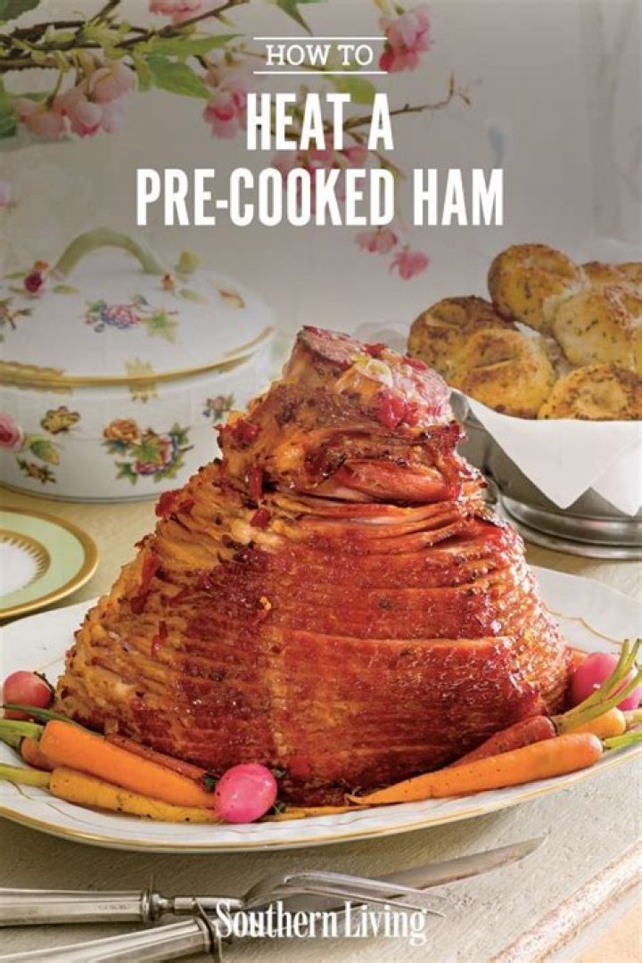 How do I prepare a pre cooked ham
