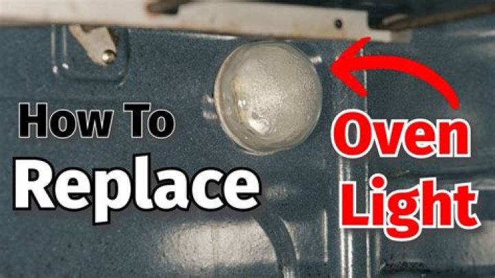 How do I replace my stove light