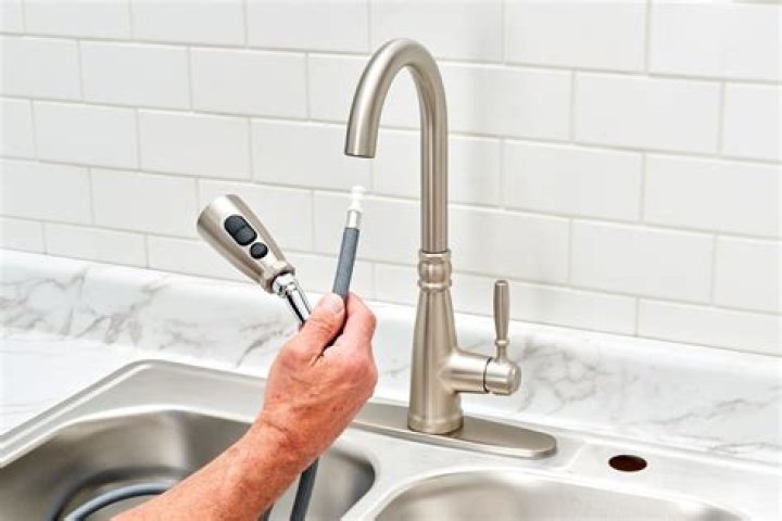 How do kitchen faucets save water