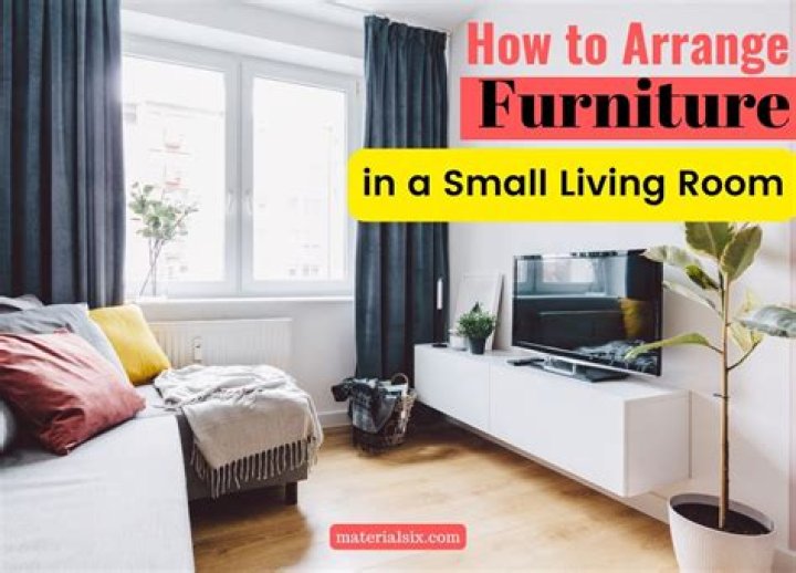 How do you arrange furniture in a small house