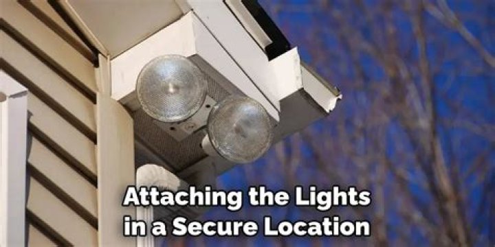 How do you attach outdoor lights to stucco