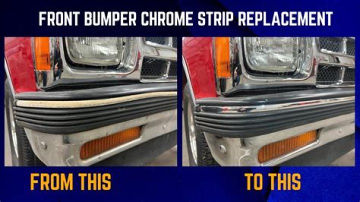 How do you Chrome a bumper