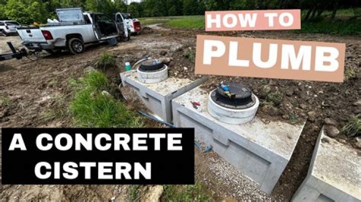 How do you clean a cement cistern