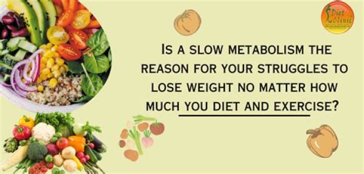 How do you cure a slow metabolism