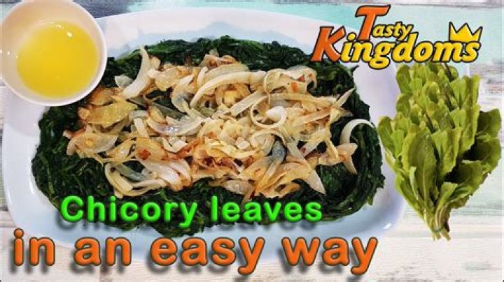 How do you eat chicory leaves