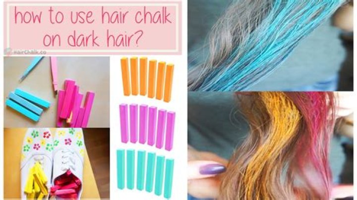 How do you get hair chalk to stay