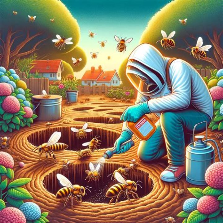 How do you get rid of ground bees