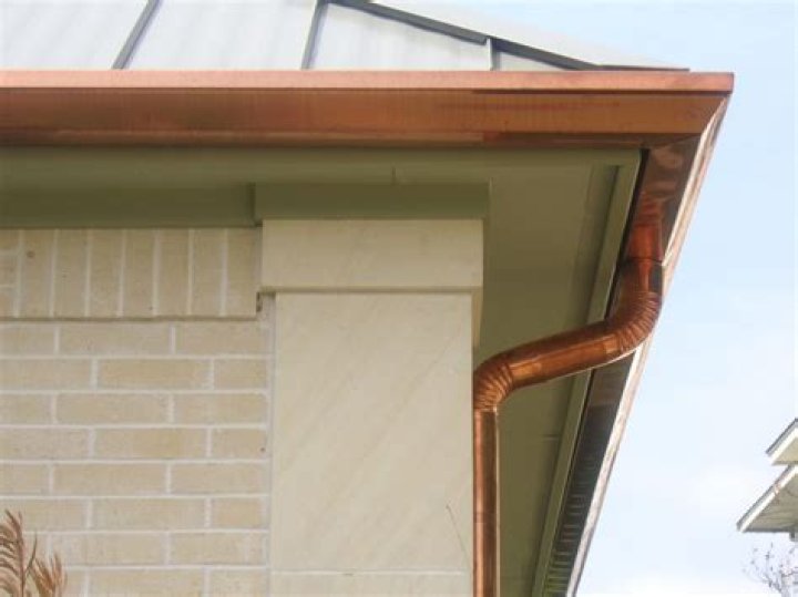 How do you keep copper gutters from tarnishing