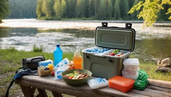 How do you keep food cool outside