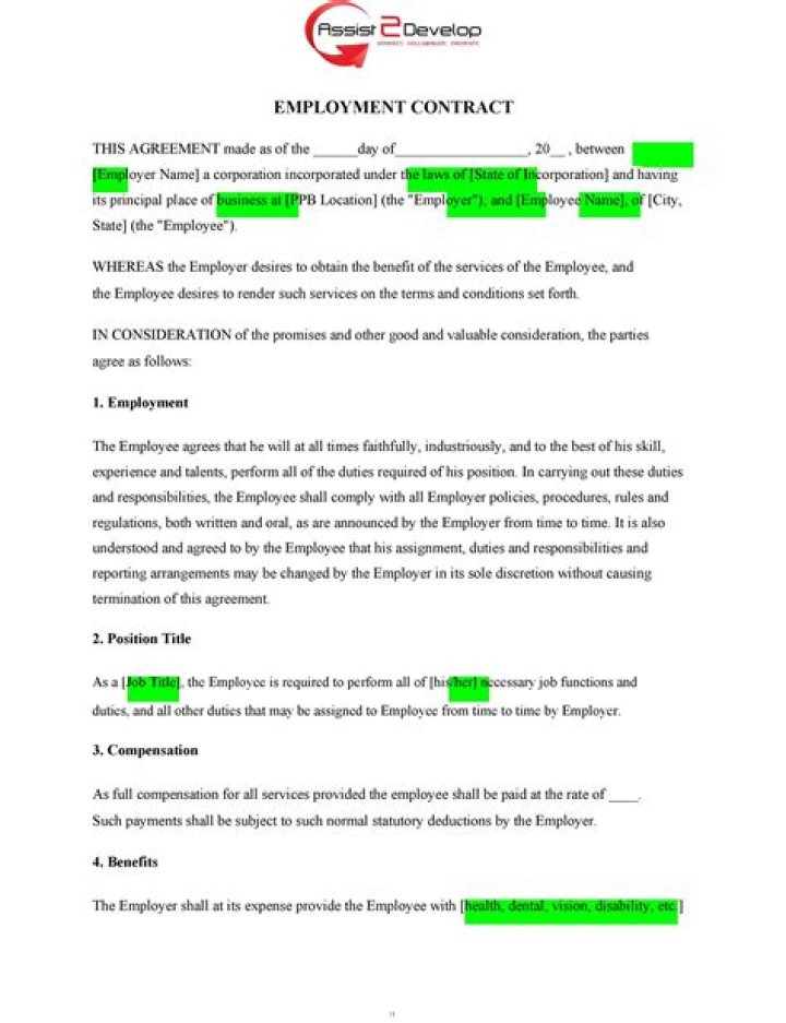 How do you maintain employment