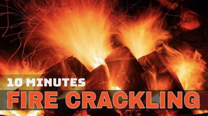 How do you make a crackling fire sound effect
