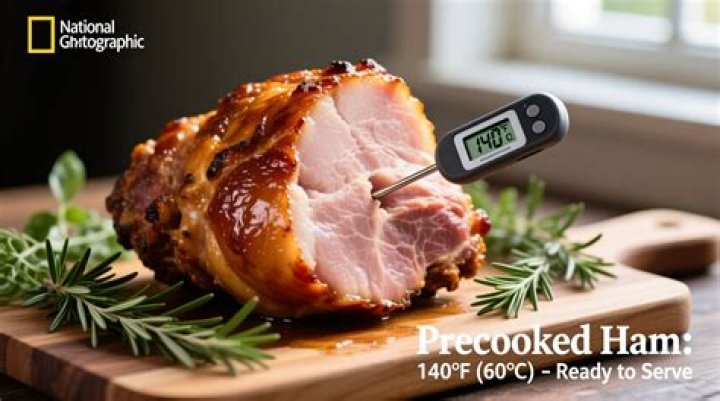 How do you Recook a precooked ham