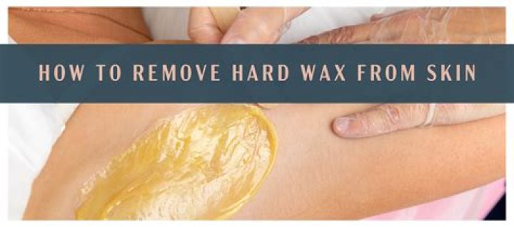 How do you remove hard wax strips