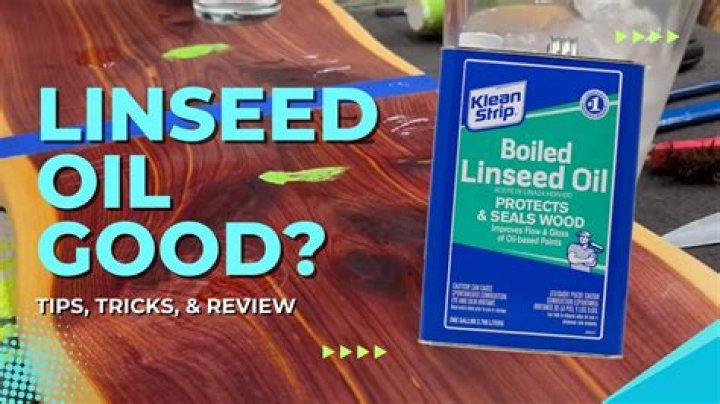 How do you use boiled linseed oil