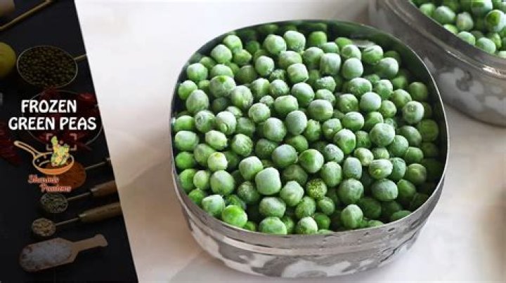 How do you use frozen green peas
