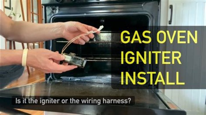 How does a gas oven igniter work