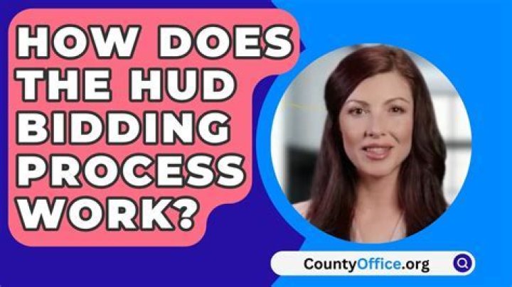 How does bidding on a HUD home work