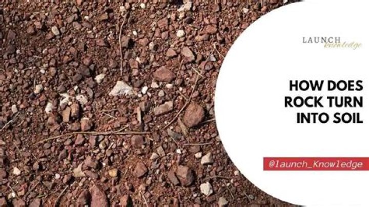 How does lava rock turn into soil