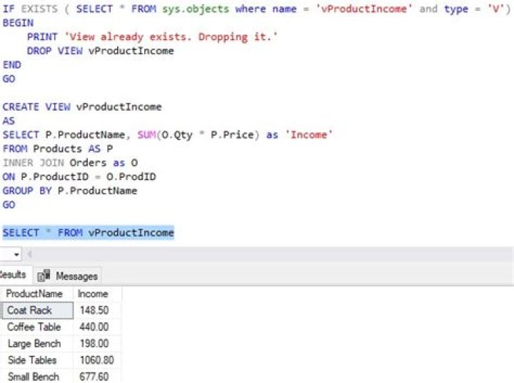How if exists works in SQL Server