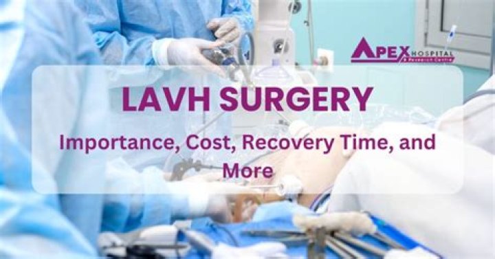 How long does a Lavh surgery take