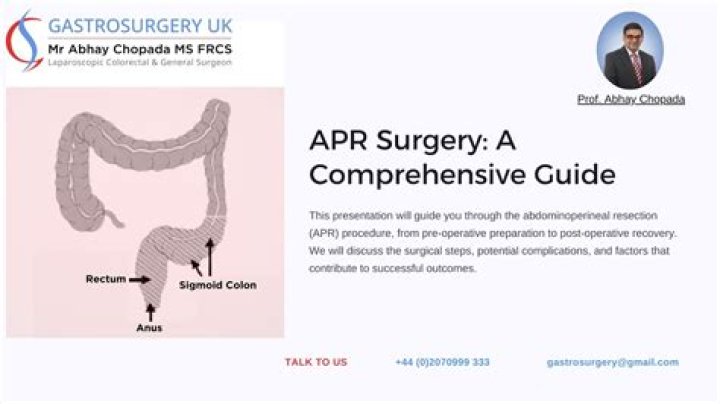 How long does an APR surgery take