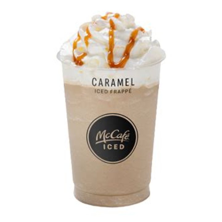 How many calories in a large iced caramel mocha from McDonalds