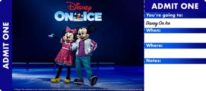 How much are tickets for Disney on Ice