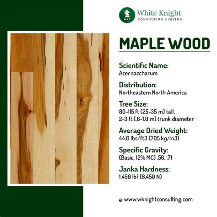 How much does maple wood sell for