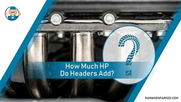 How much HP is added with exhaust