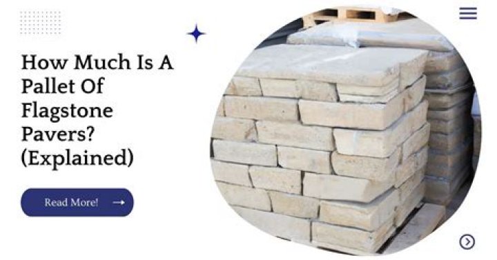 How much is a pallet of flagstone